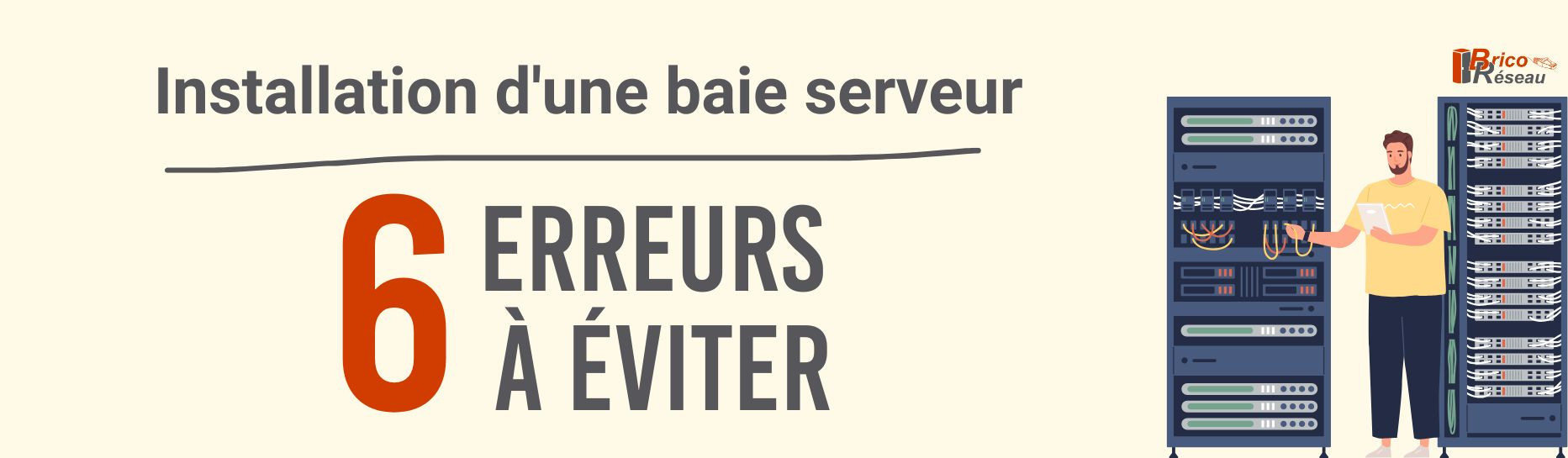 installation d'une baie