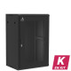 Coffret mural 18U en kit, Porte nid d'abeille, 600X450X901 LxPxH (mm)