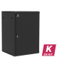 Coffret mural 18U en kit, Porte pleine, 600X600X901 LxPxH (mm)