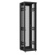 Baie en kit Ligne 1200 47U 600x600mm, porte avant : Sans Porte, porte arrière : Simple Nid d'Abeille, sans panneaux latéraux