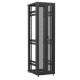 Baie en kit Ligne 1200 47U 600x800mm, porte avant : Double Nid d'Abeille, porte arrière : Sans Porte, sans panneaux latéraux