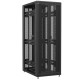 Baie en kit Ligne 1200 47U 800x1200mm, porte avant : Double Nid d'Abeille, porte arrière : Double Nid d'Abeille, sans panneaux latéraux