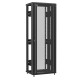 Baie en kit Ligne 1200 47U 800x600mm, porte avant : Simple Verre, porte arrière : Sans Porte, sans panneaux latéraux