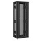 Baie en kit Ligne 1200 47U 800x600mm, porte avant : Sans Porte, porte arrière : Double Nid d'Abeille, sans panneaux latéraux
