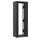 Baie en kit Ligne 1200 47U 800x600mm, porte avant : Sans Porte, porte arrière : Sans Porte, avec panneaux latéraux