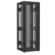 Baie en kit Ligne 1200 47U 800x800mm, porte avant : Simple Verre, porte arrière : Simple Verre, sans panneaux latéraux