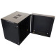 Coffret mural 15U pivotant monté, Porte pleine, 600X600 LxPxH (mm)