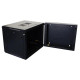 Coffret mural 9U pivotant monté, Porte pleine, 600X600 LxPxH (mm)