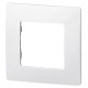 Niloé plaque 1 poste blanc - Legrand 665001
