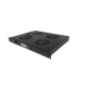 Unité de 4 ventilateurs avec thermostat 1U – Prof. 35 cm