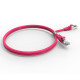 Cordon RJ45 cat 6a SFTP 100 Ohms LSOH rose 1m