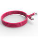 Cordon RJ45 cat 6a SFTP 100 Ohms LSOH rose 2m