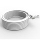 Cordon RJ45 cat 6a SFTP 100 Ohms LSOH blanc 7m