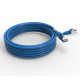 Cordon RJ45 cat7 SFTP 100 Ohms LSOH surmoulé bleu 5m