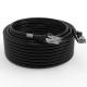 Cordon RJ45 cat7 SFTP 100 Ohms LSOH surmoulé noir 10m
