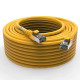 Cordon RJ45 cat7 SFTP 100 Ohms LSOH surmoulé jaune 20m