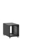 Mini baie de brassage 12U 600x1000x740mm (LxPxH) 500kg, Sans porte avant et arrière