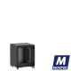 Mini baie de brassage 12U 600x600x740mm (LxPxH) 500kg, Sans porte avant / Porte arrière panneau plein