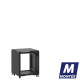 Mini baie de brassage 12U 600x600x740mm (LxPxH) 500kg, Sans porte avant et arrière