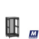 Baie de brassage 21U 600x600x1141mm (LxPxH) 500kg, Sans porte avant / Porte arrière nid d'abeille, Sans panneaux latéraux