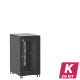 En Kit - Baie de brassage 21U 600x800x1141mm (LxPxH) 500kg, Porte avant/arrière nid d'abeille