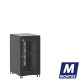 Baie de brassage 21U 600x800x1141mm (LxPxH) 500kg, Porte avant/arrière nid d'abeille