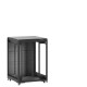 En kit - Baie 21U 800x800mm, porte avant : Sans Porte, porte arrière : Panneau Plein, sans panneaux latéraux