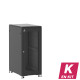 En kit - Baie de brassage 27U 600x1000x1407mm (LxPxH) 500kg, Porte avant nid d'abeille / Porte arrière panneau plein