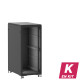 En kit - Baie de brassage 27U 600x1000x1407mm (LxPxH) 500kg, Sans porte avant / Porte arrière panneau plein