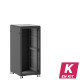 En kit - Baie de brassage 27U 600x800x1407mm (LxPxH) 500kg, Sans porte avant / Porte arrière panneau plein