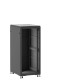 Baie de brassage 27U 600x800x1407mm (LxPxH) 500kg, Sans porte avant / Porte arrière panneau plein