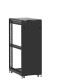 Baie de brassage 31U 600x1000x1585mm (LxPxH) 500kg, Porte avant panneau plein / Sans porte arrière, Sans panneaux latéraux