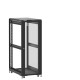 Baie de brassage 31U 600x1000x1585mm (LxPxH) 500kg, Porte avant en verre / Sans porte arrière, Sans panneaux latéraux
