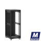 Baie de brassage 31U 600x800x1585mm (LxPxH) 500kg, Sans porte avant / Porte arrière panneau plein, Sans panneaux latéraux