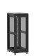 Baie de brassage 31U 600x800x1585mm (LxPxH) 500kg, Porte avant et arrière nid d'abeille, Sans panneaux latéraux