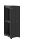 En kit - Baie de brassage 36U 600x1000x1807mm (LxPxH) 500kg, Porte avant double pleine / Porte arrière double pleine, Sans panneaux latéraux