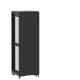Baie de brassage 36U 600x600x1807mm (LxPxH) 500kg, Porte avant panneau plein / Porte arrière en verre, Sans panneaux latéraux