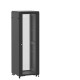 Baie de brassage 36U 600x600x1807mm (LxPxH) 500kg, Porte avant en verre / Sans porte arrière