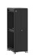 En kit - Baie de brassage 36U 600x800x1807mm (LxPxH) 500kg, Porte avant double pleine / Porte arrière double pleine, Sans panneaux latéraux