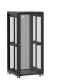 Baie de brassage 36U 800x800x1807mm (LxPxH) 500kg, Porte avant et arrière en verre, Sans panneaux latéraux