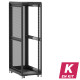 En kit - Baie de brassage 42U 600x1000x2074mm (LxPxH) 500kg, Sans porte avant / Porte arrière nid d'abeille, Sans panneaux latéraux
