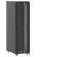 En kit - Baie de brassage 42U 600x1000x2074mm (LxPxH) 500kg, Porte avant en verre double / Porte arrière panneau plein