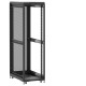 Baie de brassage 42U 600x1000x2074mm (LxPxH) 500kg, Sans porte avant / Porte arrière nid d'abeille, Sans panneaux latéraux