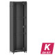 En kit - Baie de brassage 42U 600x400mm (LxPxH) 500kg, Sans porte avant / Porte arrière panneau plein