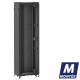 Baie de brassage 42U 600x400mm (LxPxH) 500kg, Sans porte avant / Porte arrière panneau plein