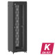En Kit - Baie de brassage 42U 600x600x2074mm (LxPxH) 500kg, Porte avant/arrière nid d'abeille