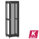 En kit - Baie de brassage 42U 600x600x2074mm (LxPxH) 500kg, Porte avant nid d'abeille / Sans porte arrière, Sans panneaux latéraux