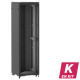 En kit - Baie de brassage 42U 600x600x2074mm (LxPxH) 500kg, Sans porte avant / Porte arrière panneau plein
