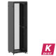 En kit - Baie de brassage 42U 600x600x2074mm (LxPxH) 500kg, Sans porte avant / Porte arrière en verre
