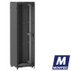 Baie de brassage 42U 600x600x2074mm (LxPxH) 500kg, Sans porte avant / Porte arrière panneau plein